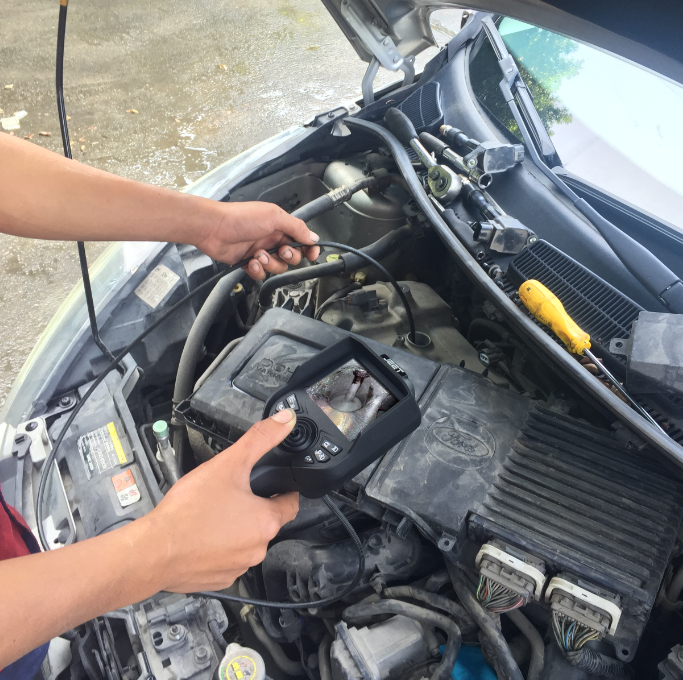 工業(yè)視頻內(nèi)窺鏡在汽車檢修上的應(yīng)用